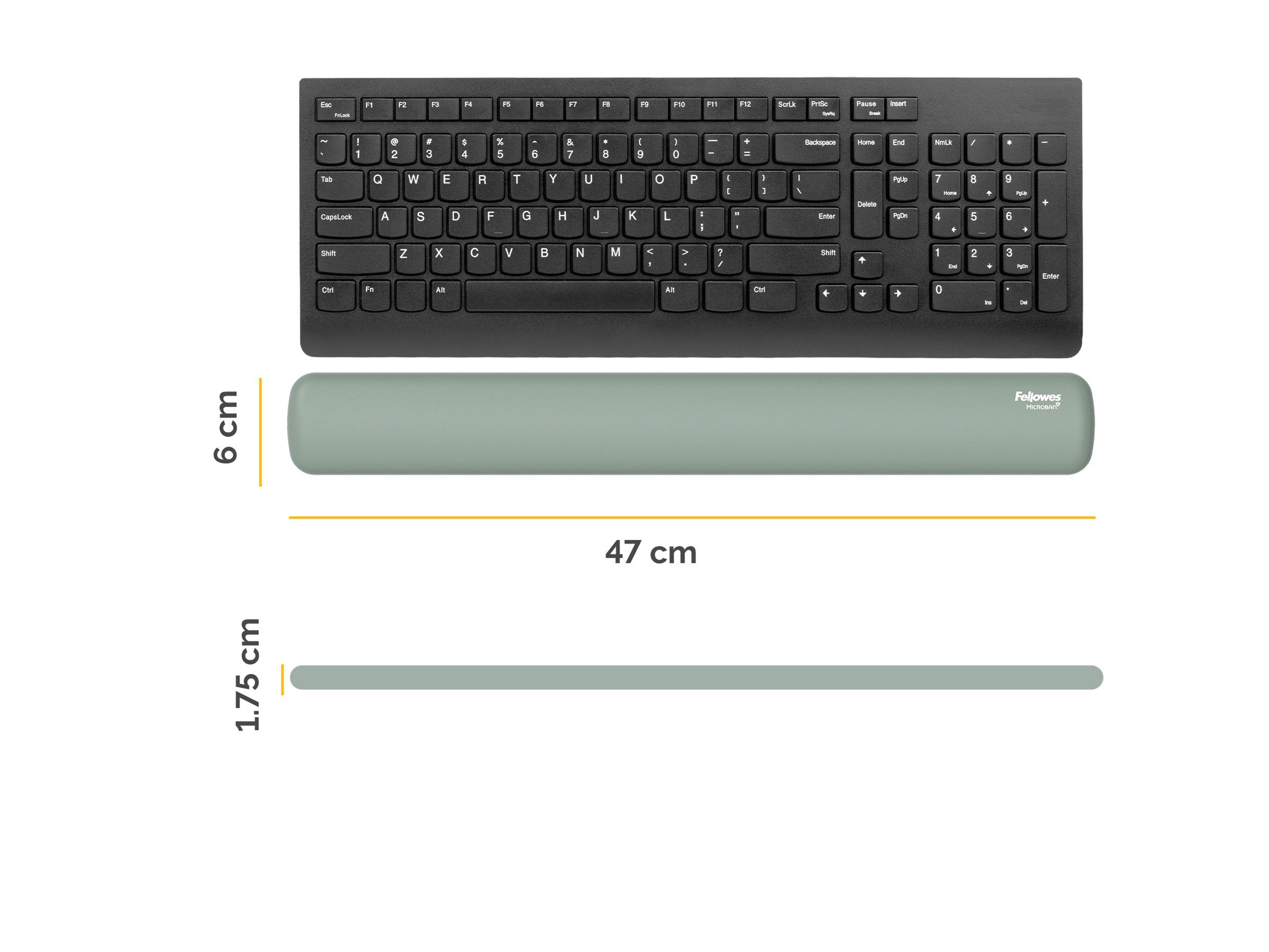 FELLOWES Repose-poignets clavier Breyta - Sable