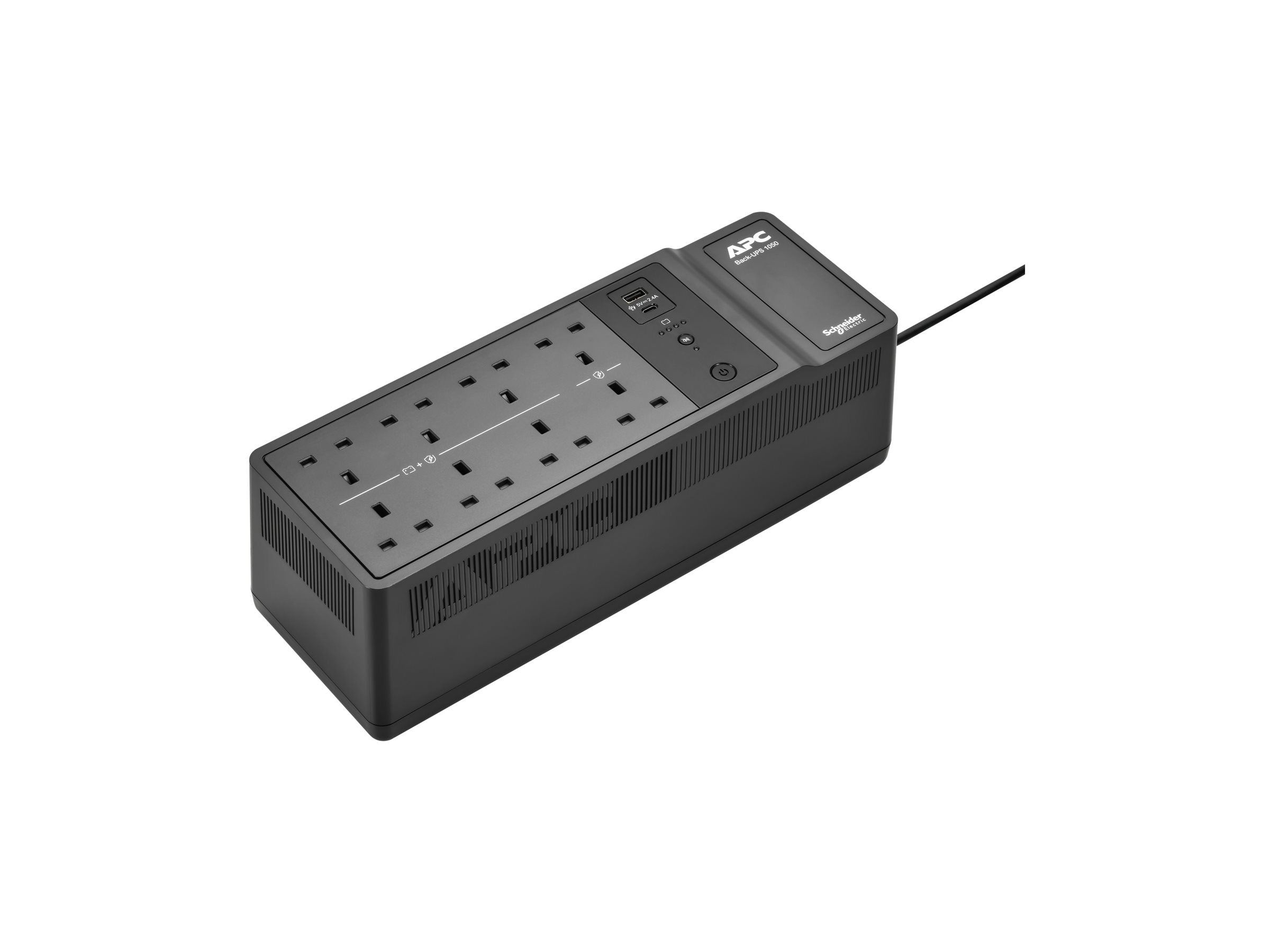 APC Back-UPS BE850G2 UPS AC 230V 520Watt 850VA output connectors 8 United Kingdom Black