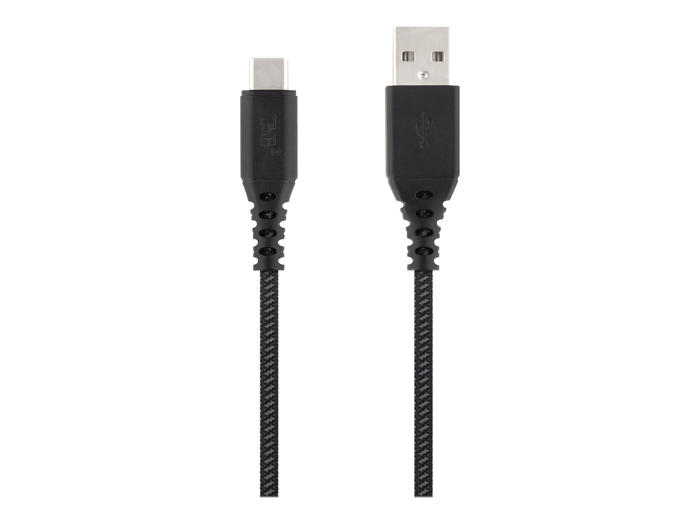 TNB XTREMWORK USB/USB-C 1.5m Cable Black/Grey