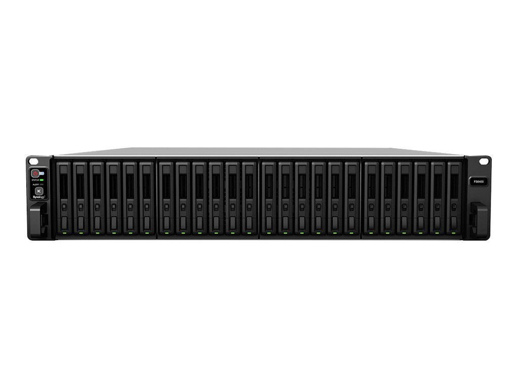 SYNOLOGY FS6400 Flash Station 24-Bay 2xXeon Silver 4110 32Go 2xUSB 3.0 2x10GbE LAN
