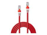 LINDY S/FTP Cat.6A Cable Red 5m LSOH incl. Testprotocol
