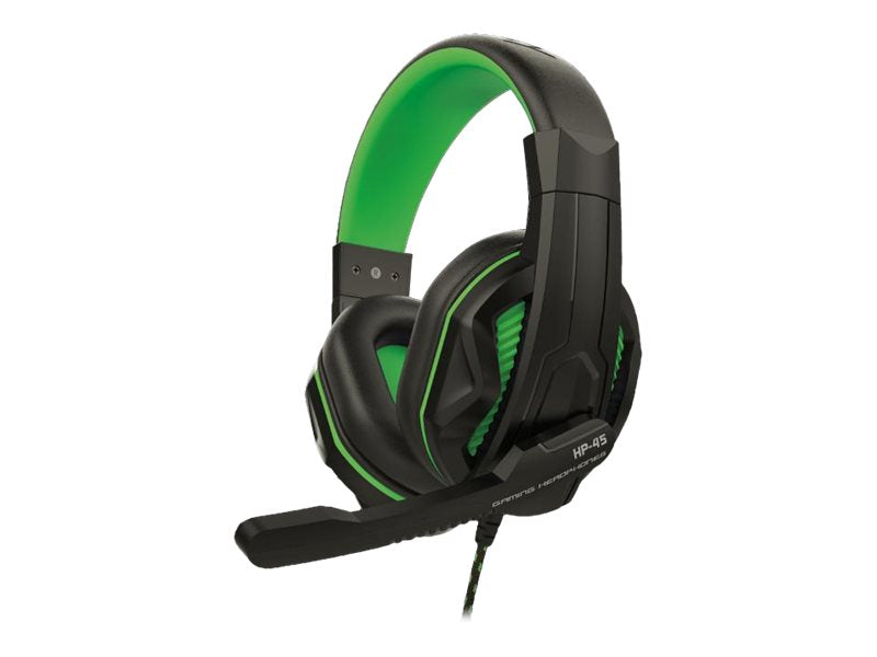 LEXIP X STEELPLAY - CASQUE FILAIRE STEREO - HP45 - NOIR/VERT XBSX