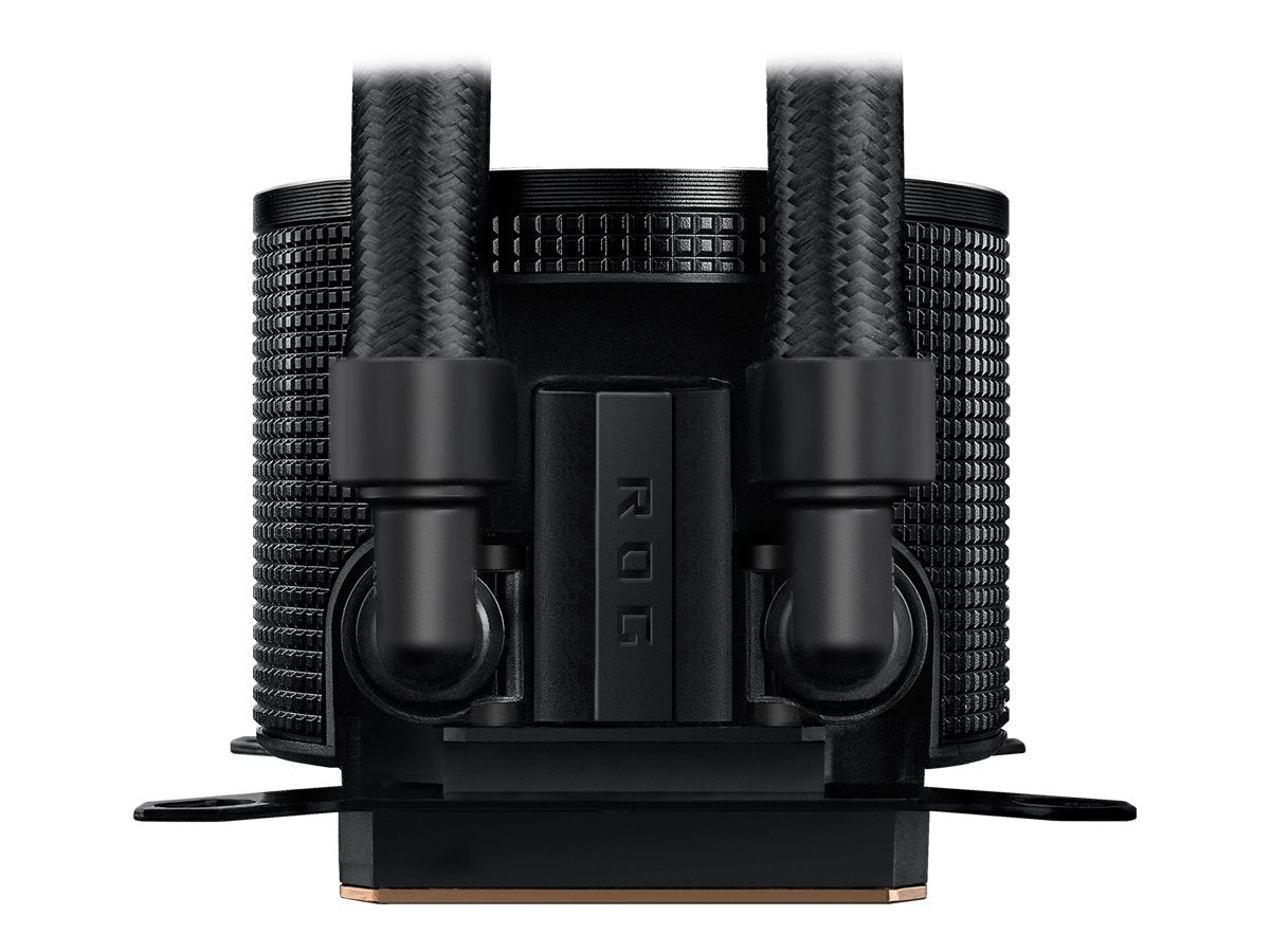 ASUS ROG RYUO III 240 ARGB all-in-one CPU liquid cooler with Asetek 8th gen pump solution and Anime Matrix LED Display