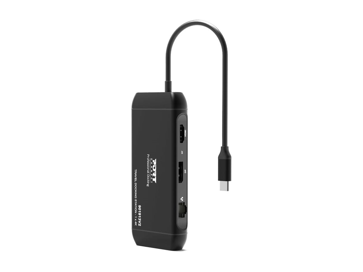 PORT DESIGNS Docking Type C Travel 1x 4K PD 100W DP or HDMI