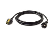 APC Power cable IEC 60320 C19 to power CEE 7/7m AC 240V 16 A 3m Black