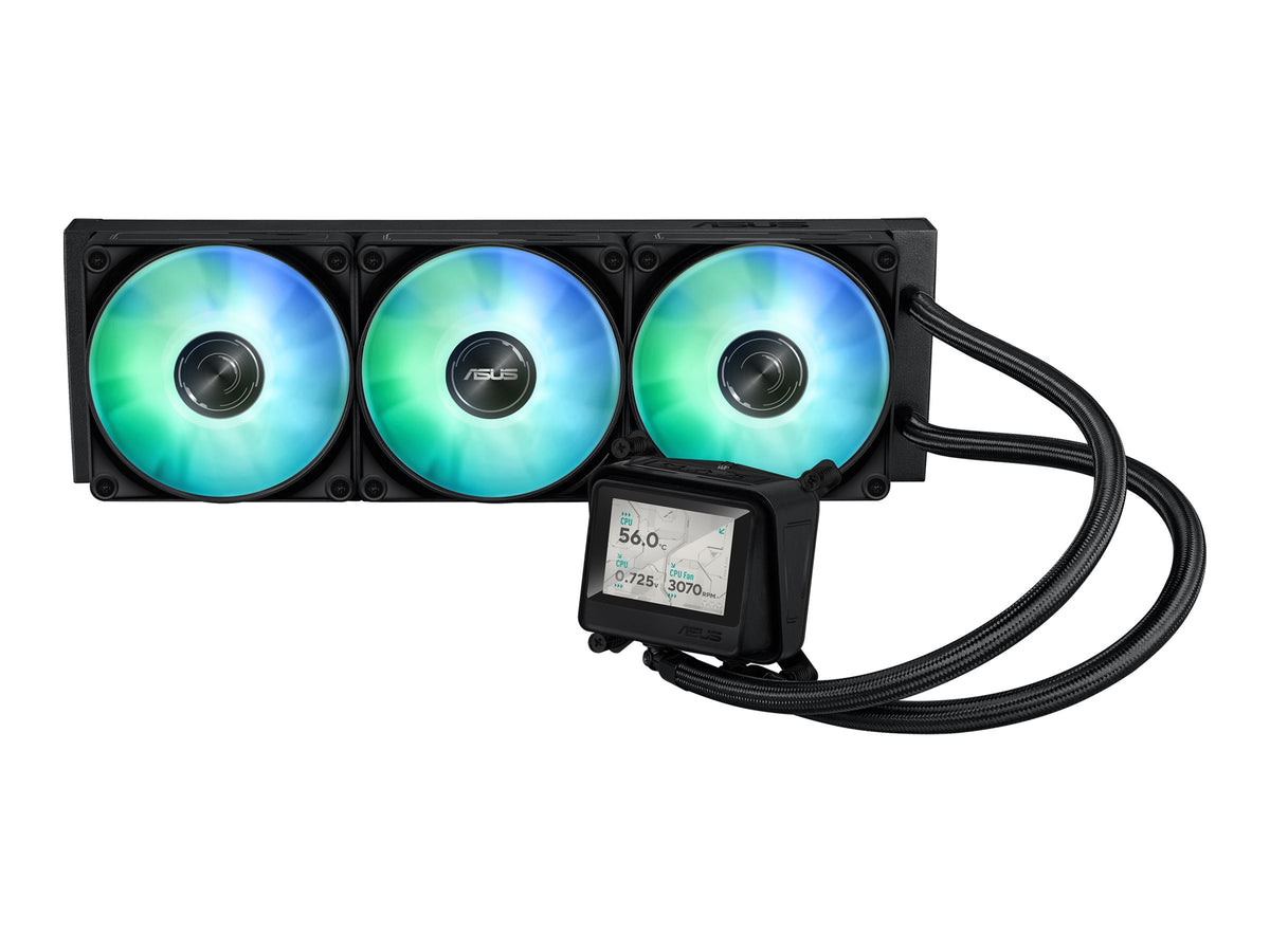 ASUS MAX GAMING LC 360 ARGB LCD all-in-one liquid CPU cooler