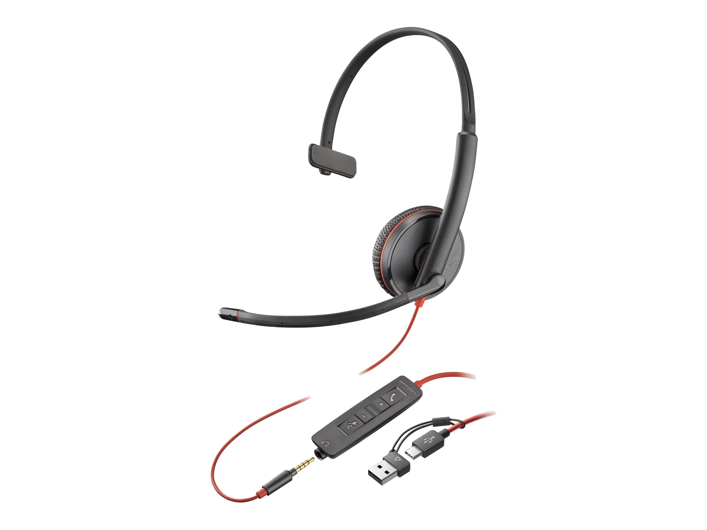 Poly BW 3215 USB-C HS+3.5mmP+USB-C/A