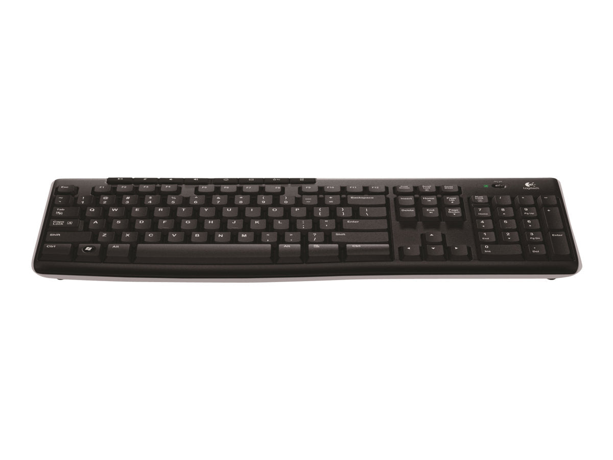 LOGITECH Wireless Keyboard K270 Keyboard wireless 2.4 GHz (UK)