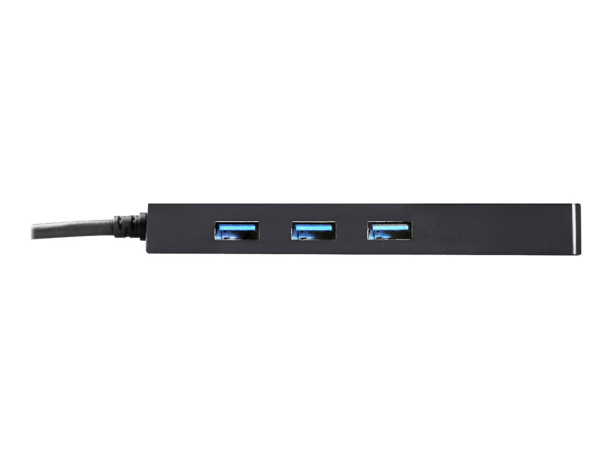 I-TEC USB C Slim HUB 3 Port with Gigabit Ethernet Adapter ideal for New Macbook Macbook Pro 2016 etc. compatible with Thunderbolt 3