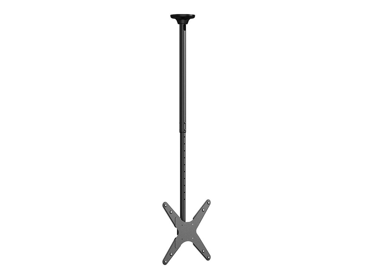 NEOMOUNTS FPMA-C340BLACK Support de plafond pour écran de 32-75p - h 106-156 cm