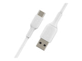 BELKIN BOOST CHARGE USB-A to USB-C Cable PVC 1M White