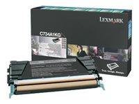 LEXMARK C734,  X734 cartouche de toner noir capacité standard 8.000 pages pack de 1 retour programme