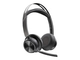 POLY Voyager Focus 2 USB-C Headset Sans fil Arceau Bureau/Centre d'appels Bluetooth Noir