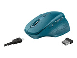 TRUST Souris sans fil OZAA Compact multi-connexion - Bleue