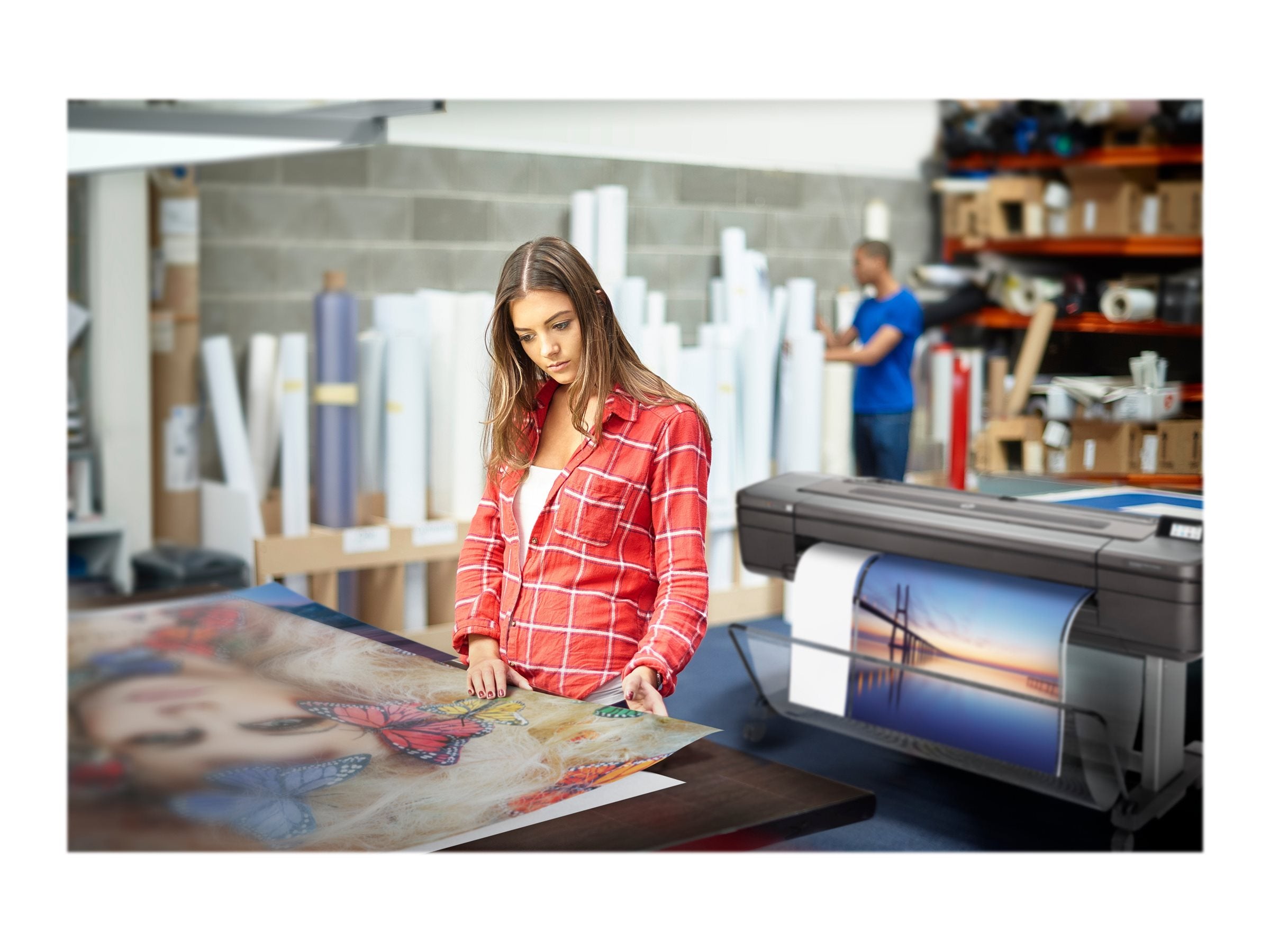 HP DesignJet Z9+dr 44inch PostScript Printer with V-Trimmer