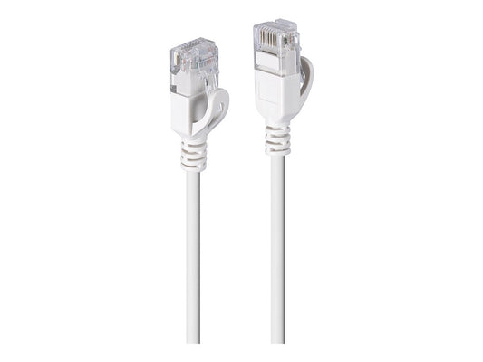 LINDY 0.3m Cat.6A U/UTP Ultra Slim Network Cable Grey