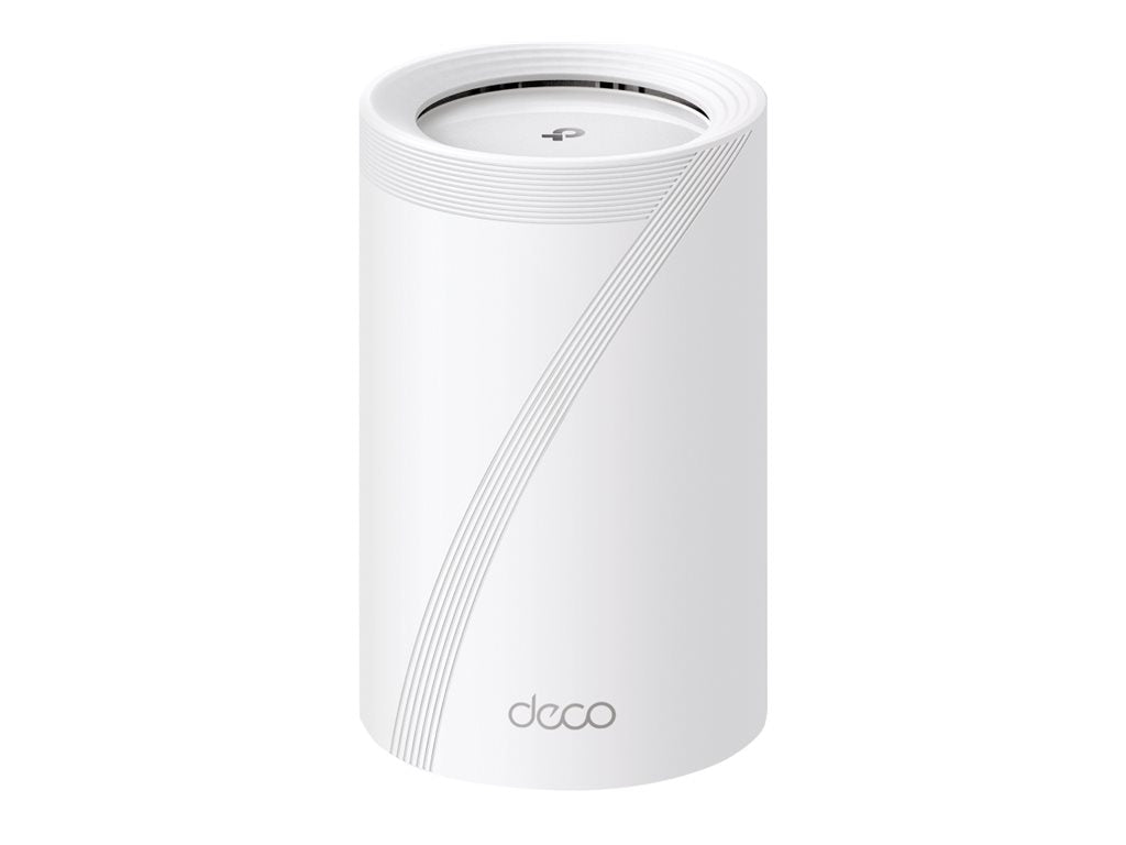 TP-LINK BE9300 Whole Home Mesh Wi-Fi 7 Unit Tri-Band 574Mbps at 2.4GHz + 2880Mbps at 5GHz + 5760Mbps at 6GHz Internal Antennas