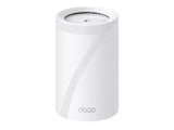 TP-LINK BE9300 Whole Home Mesh Wi-Fi 7 Unit Tri-Band 574Mbps at 2.4GHz + 2880Mbps at 5GHz + 5760Mbps at 6GHz Internal Antennas