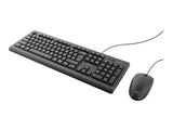 TRUST Pack clavier & souris filaire PRIMO (FR)