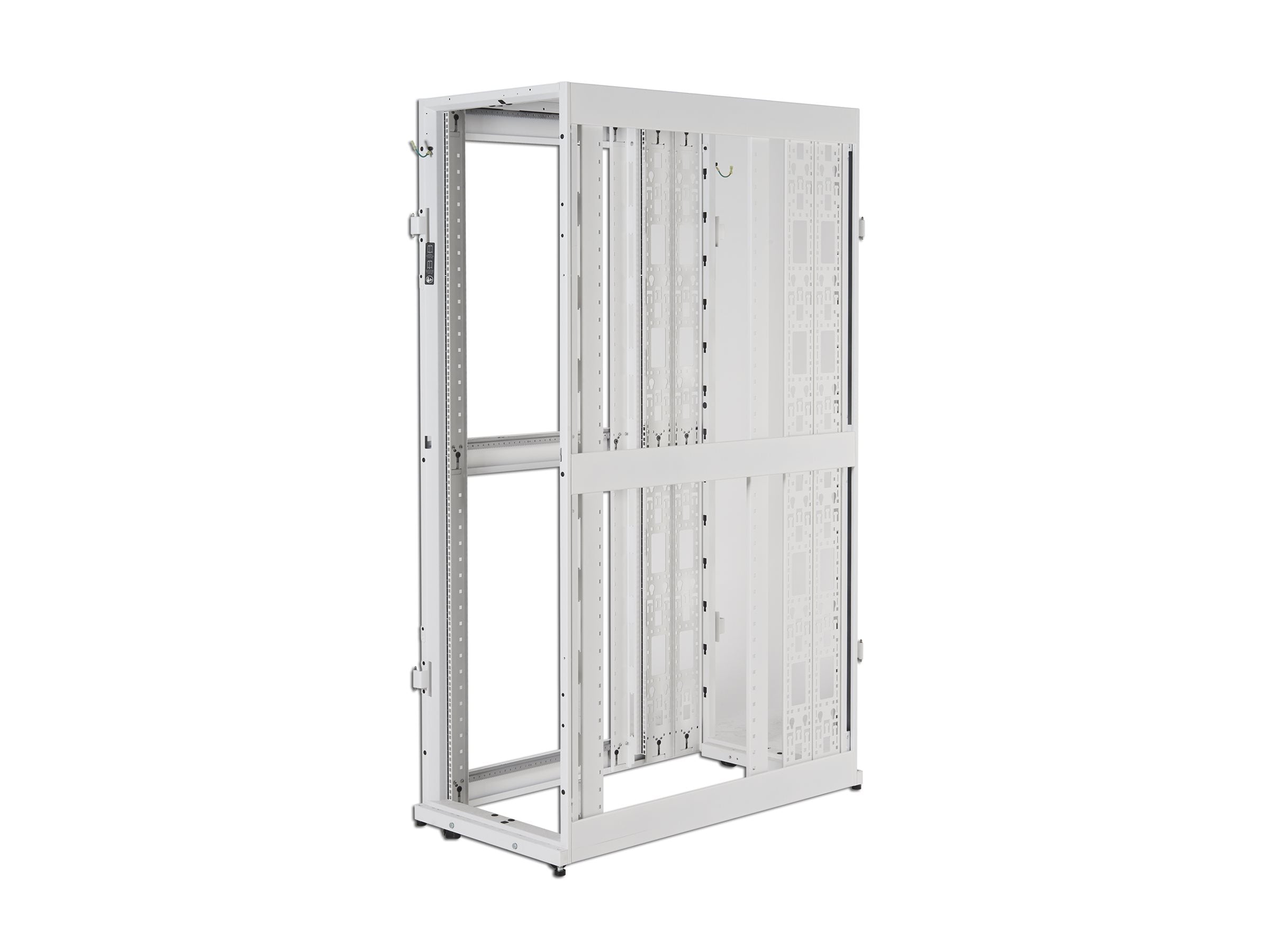 APC NetShelter SX Deep Enclosure with Sides Rack cabinet white 42U 19 TAA Compliant