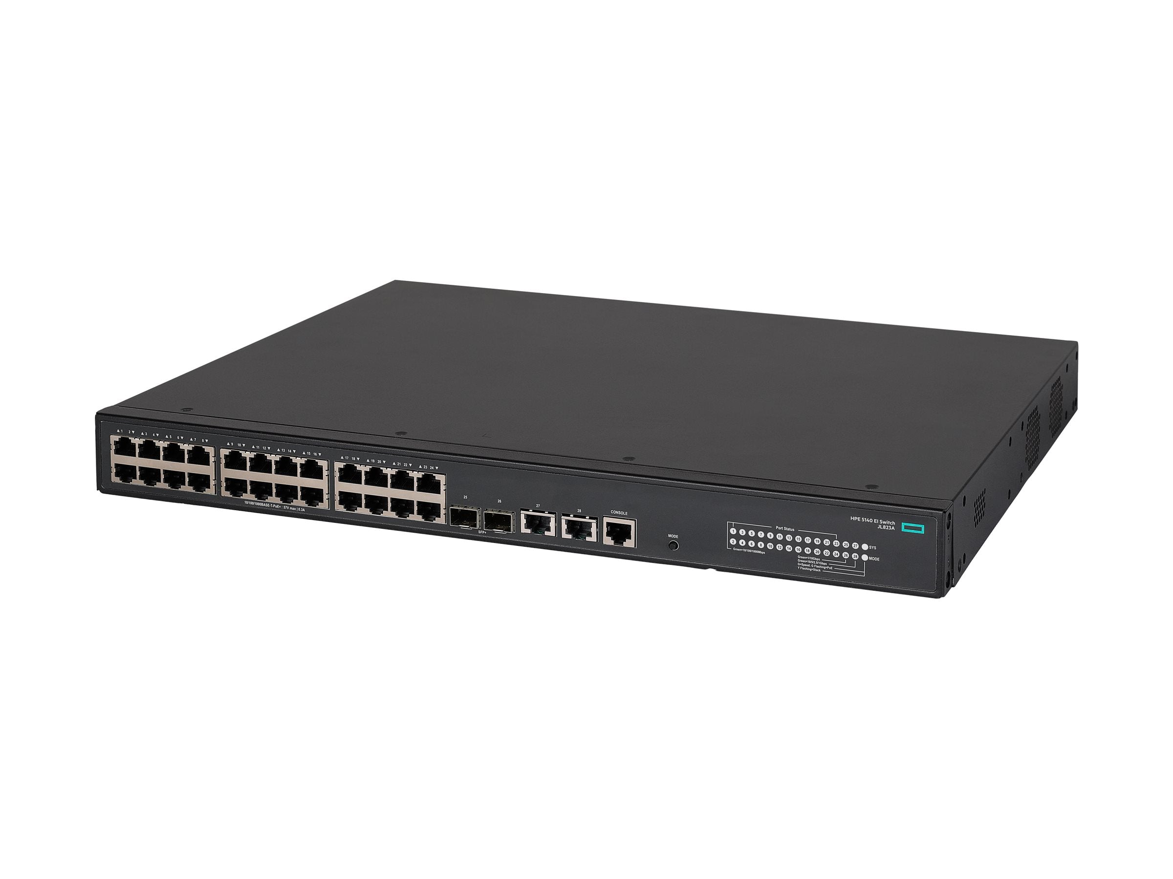 HPE 5140 24G POE+ 2SFP+ 2XGT EI Switch EU EN