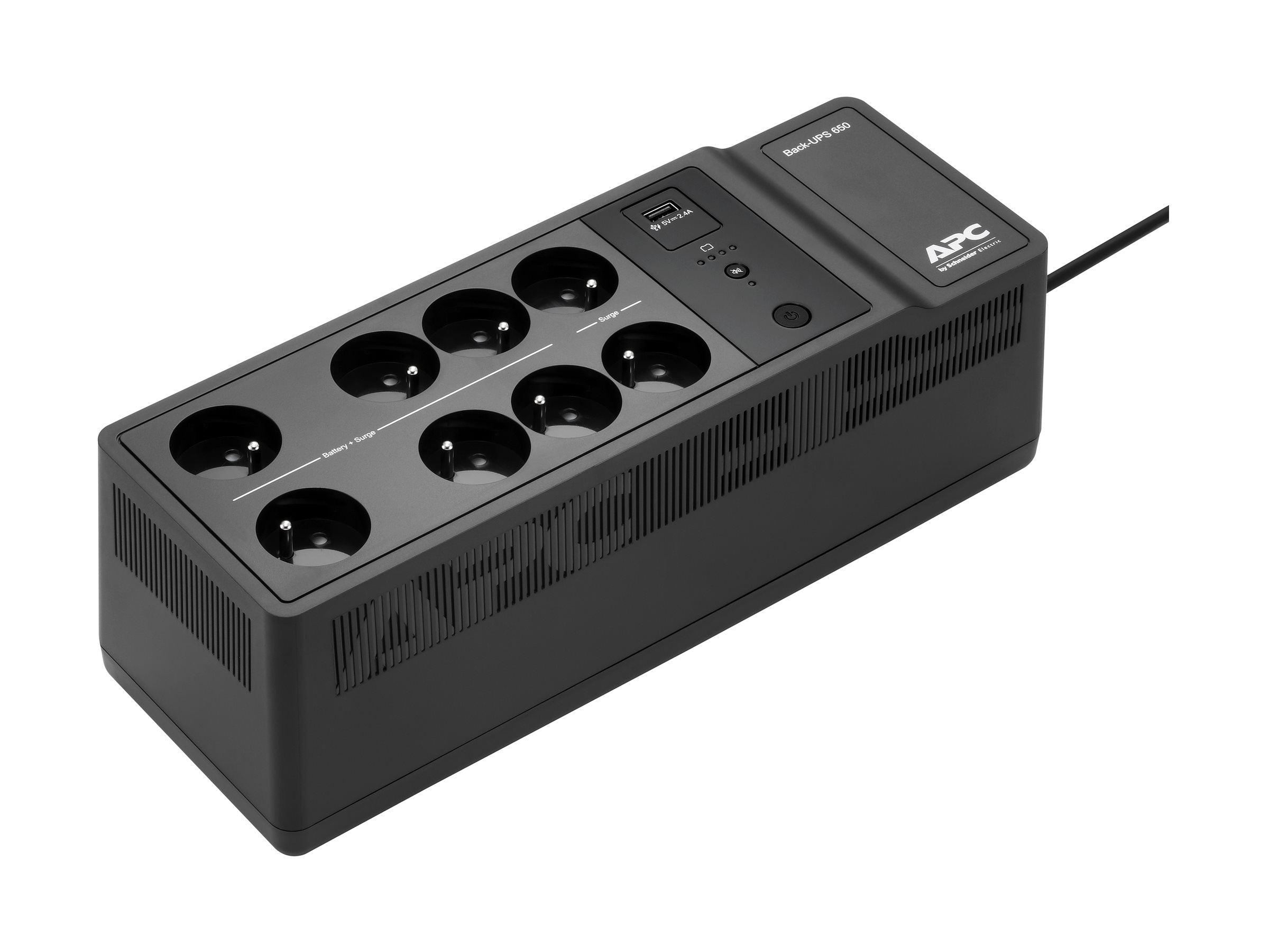 APC Back-UPS BE650G2-FR UPS AC 220/230V 400Watt 650VA USB output connectors 8 Black