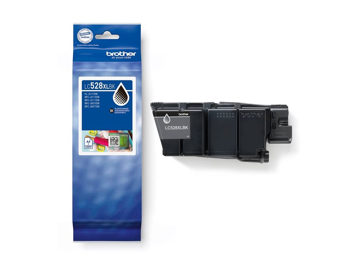 BROTHER LC528XLBK Black Ink Cartridge