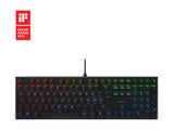 CHERRY MX 10.0N RGB Wired mechanical keyboard 104 keys USB black RGB backlight (FR)