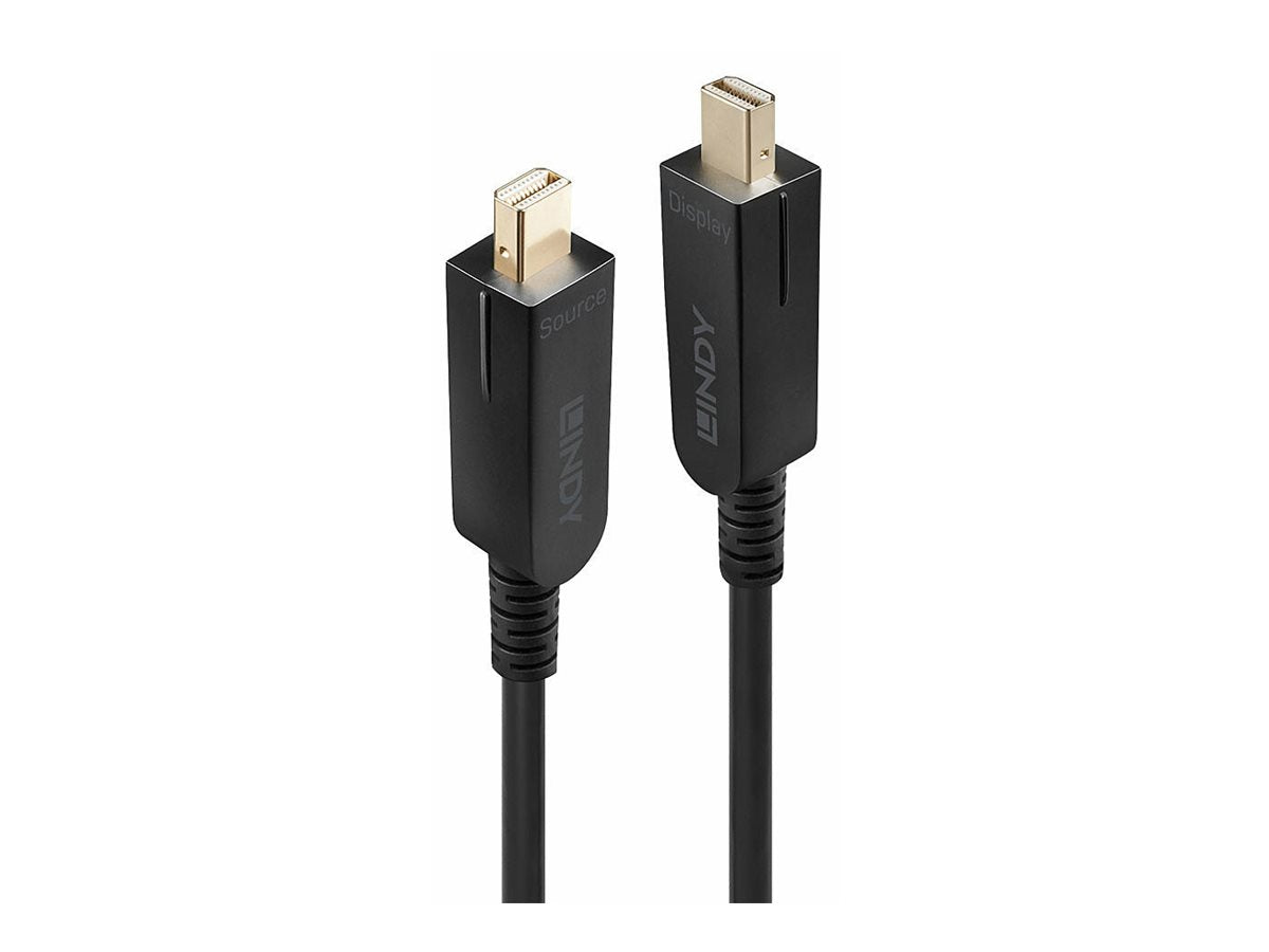 LINDY 100m Fibre Optic Hybrid DisplayPort 1.2 Cable