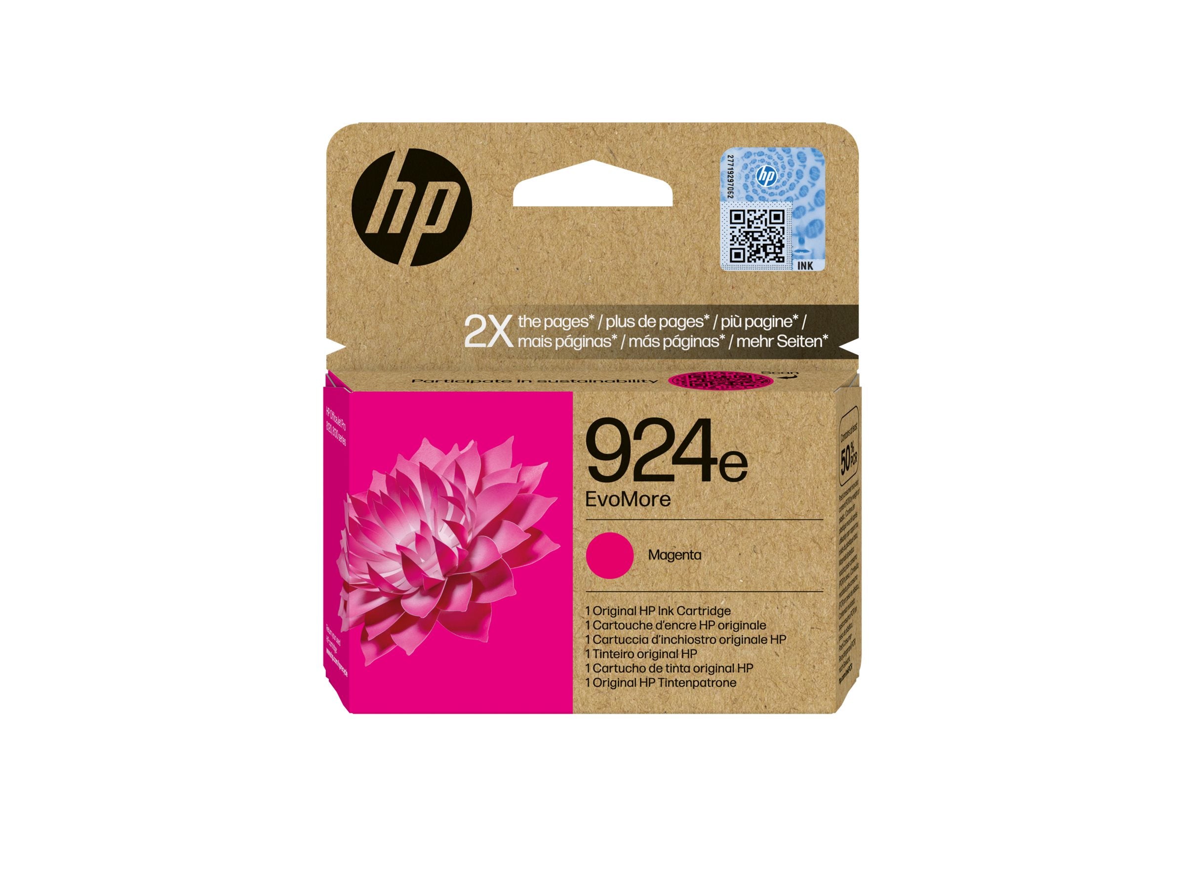 HP 924e EvoMore Magenta Original Ink Cartridge
