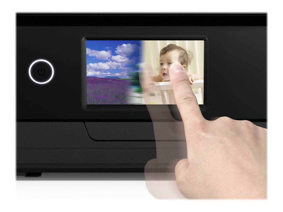 EPSON Expression Premium XP-7100 Small-in-One MFP colour ink-jet A4 11ppm copy 15.8ppm print USB 2.0 Gigabit LAN Wi-Fi black
