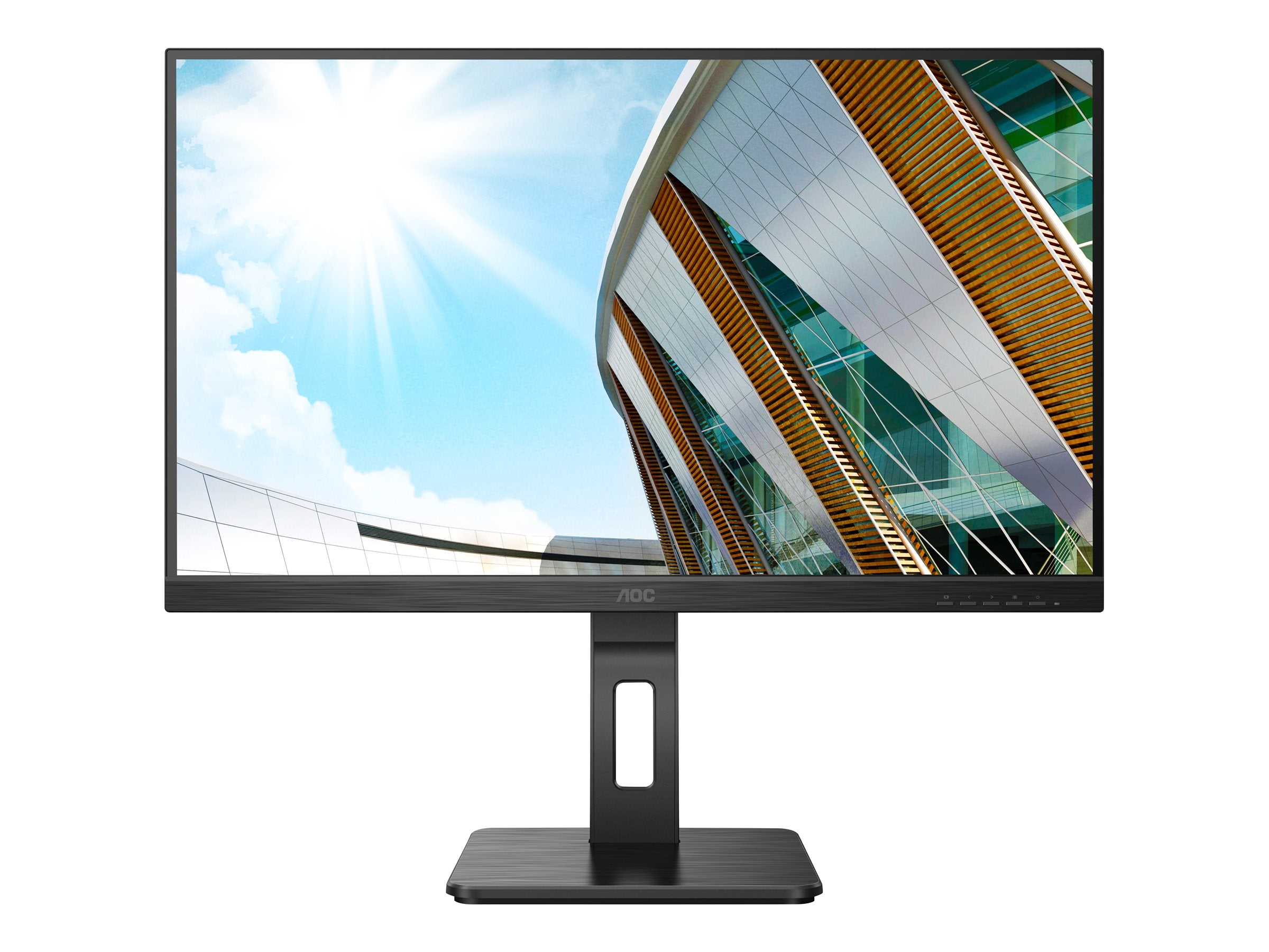 AOC U27P2 27p UHD 4K Monitor USB VGA DVI HDMI