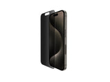 BELKIN ScreenForce Pro TemperedGlass Privacy AM Screen Protection for iPhone 15 Pro