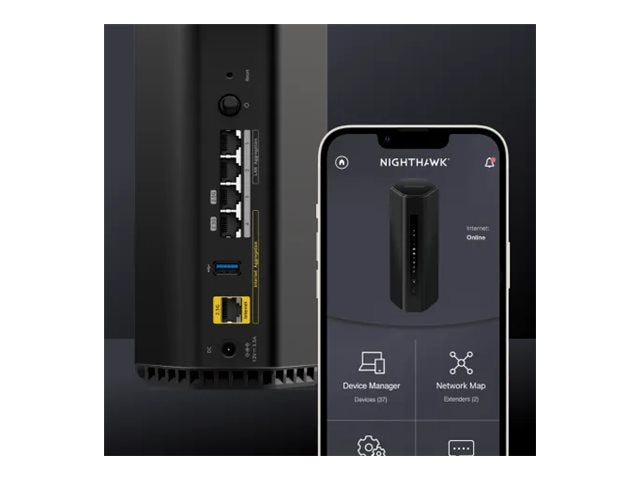 NETGEAR 4PT NIGHTHAWK WIFI 7 BE3600 ROUT RS100