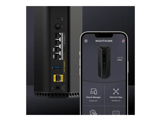 NETGEAR 4PT NIGHTHAWK WIFI 7 BE3600 ROUT RS100