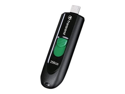 TRANSCEND 256Go USB 3.2 Pen Drive Type-C Capless Black