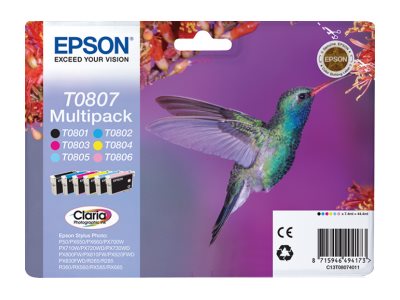 Ink/T0807 Hummingbird7.4ml CLcMLmYK