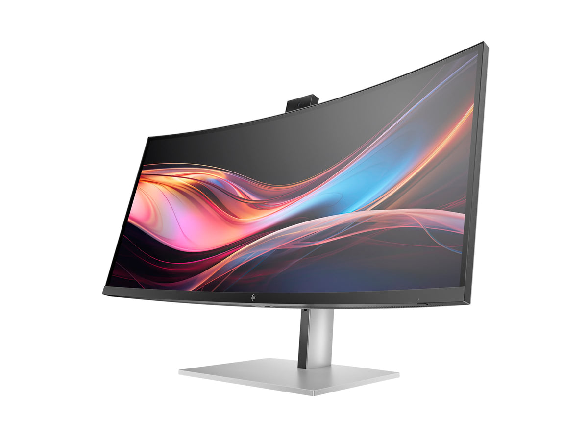 HP Écran incurvé Series 7 Pro LED - 734pm avec webcam 5 Mpx WQHD 34p 3440 x 1440 HDMI DP USB-C Thunderbolt 4 3/3/0