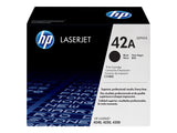 HP 42A original LaserJet Toner cartridge Q5942A black standard capacity 10.000 pages 1-pack