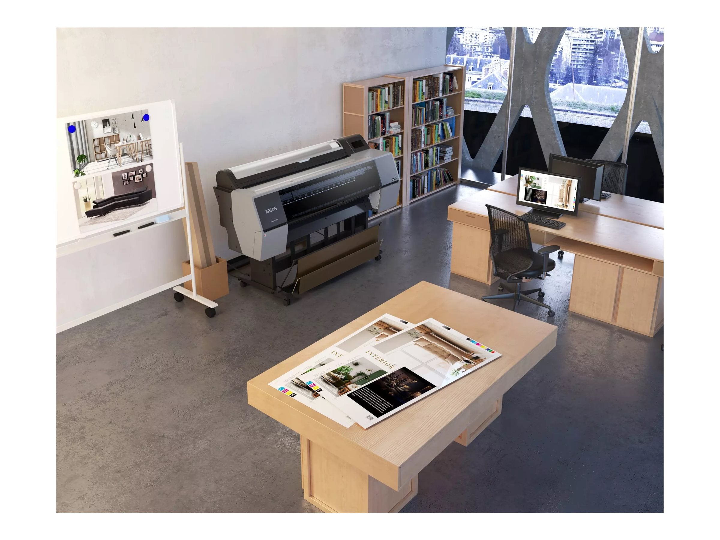 EPSON SureColor P7300 Spectro 24p LFP 10 colors ink-jet Roll 61cm 2400x1200 dpi Gigabit LAN USB 3.0