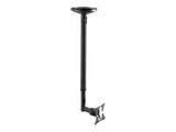NEOMOUNTS FPMA-C050BLACK Support de plafond pour écran de 10-30p - h 60-85 cm