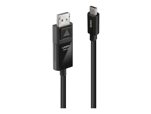 LINDY 1m USB Type C to DP 8K60 Adapter Cable