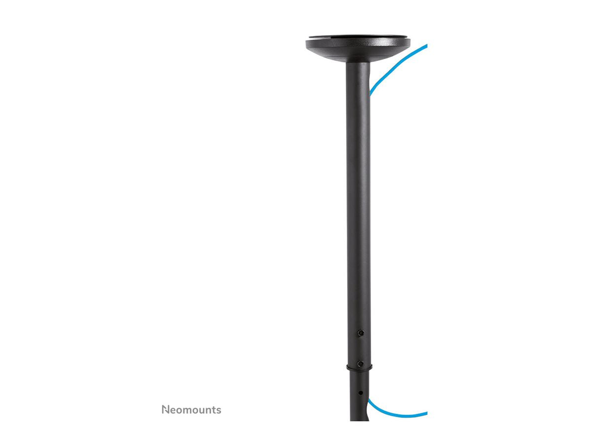 NEOMOUNTS FPMA-C060BLACK Support de plafond pour écran de 10-40p - h 60-85 cm