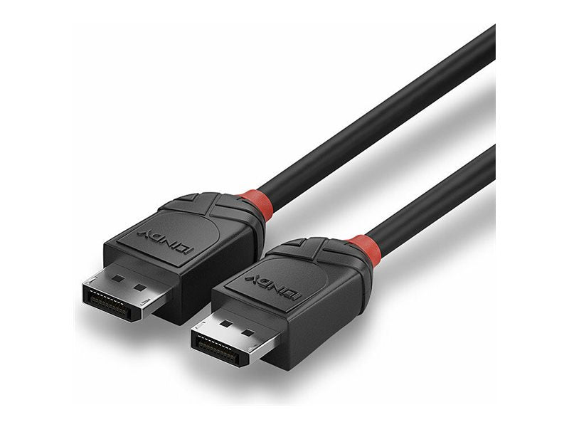 LINDY 2m DisplayPort 1.2 Cable Black Line