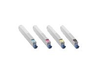 OKI C9600, C9650, C9800, C9850 cartouche de toner jaune capacité standard 15.000 pages pack de 1