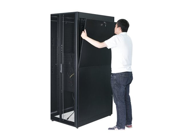 APC Easy Rack 42Ux600x1100 Roof/Side panel/castors/feet No Bottom 4Brackets black