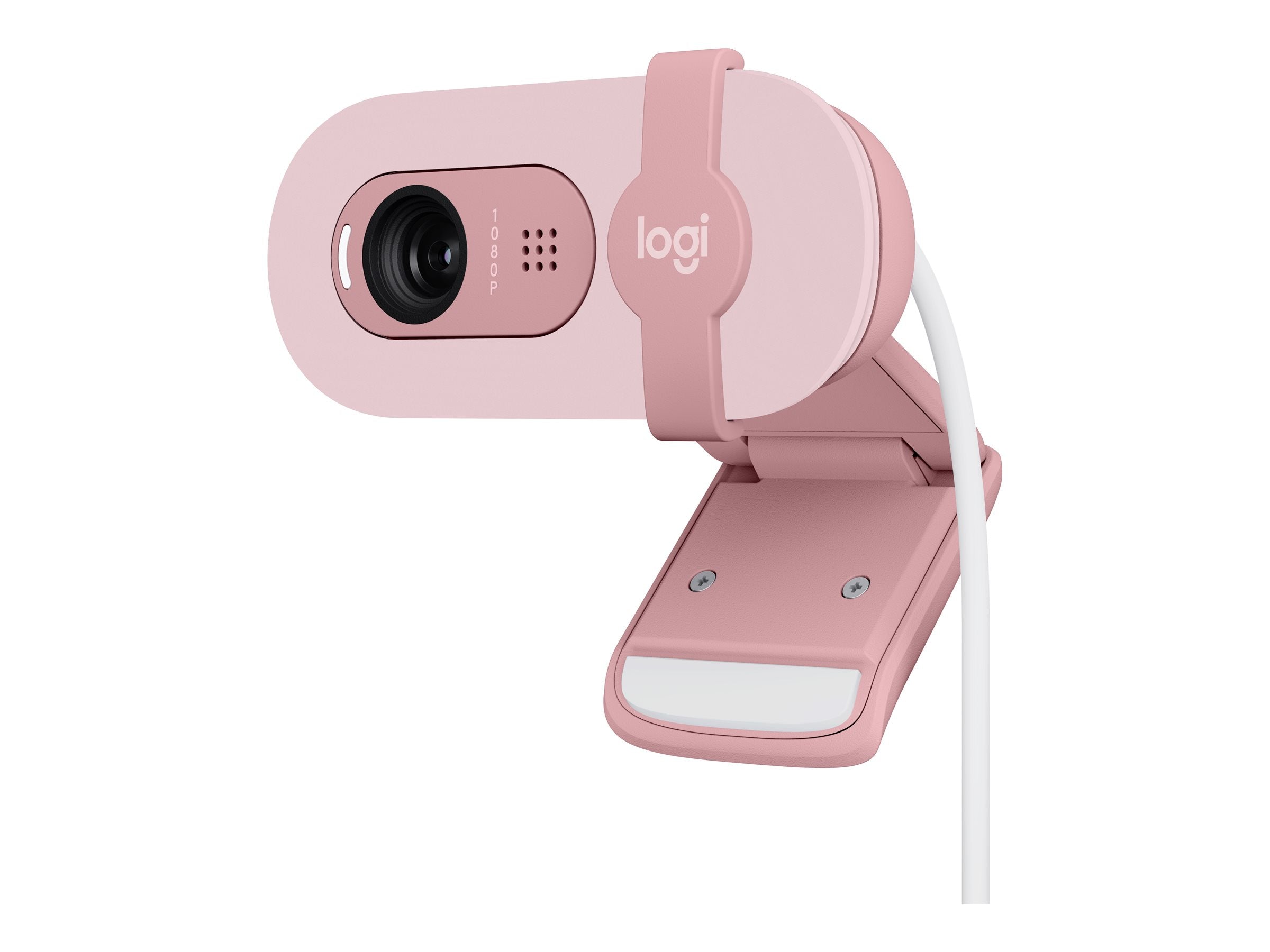 LOGITECH BRIO 100 Webcam colour 2 MP 1920 x 1080 720p 1080p audio wired USB