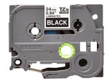 BROTHER P-TOUCH TZE-355 blanc sur noir 24mm
