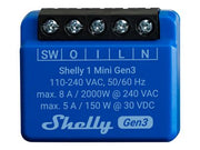 SHELLY 1 Mini Gen3 2-Pack WLAN Smart Relay