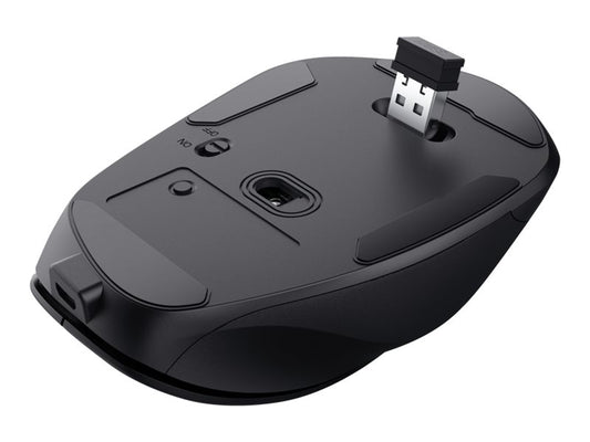 TRUST Souris sans fil FYDA rechargeable - Noire